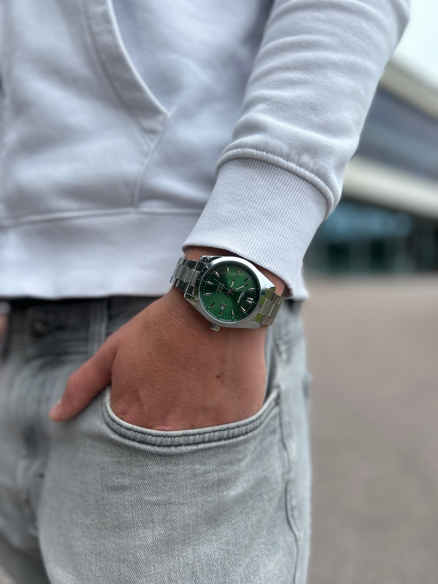 Denvosi Grön x Silver
