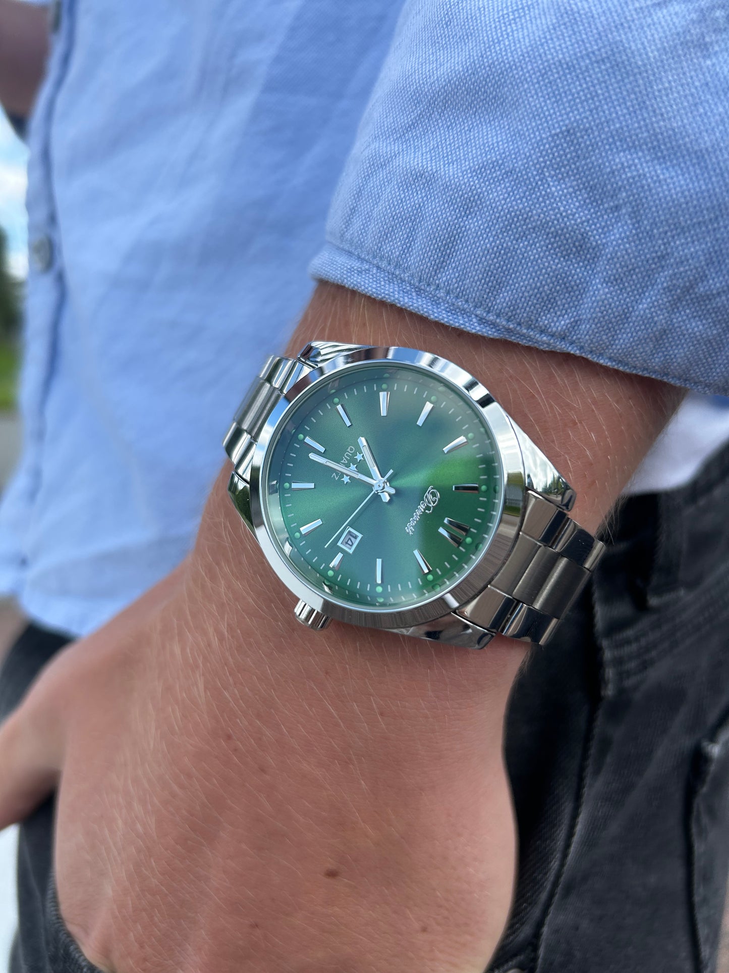Denvosi Grön x Silver