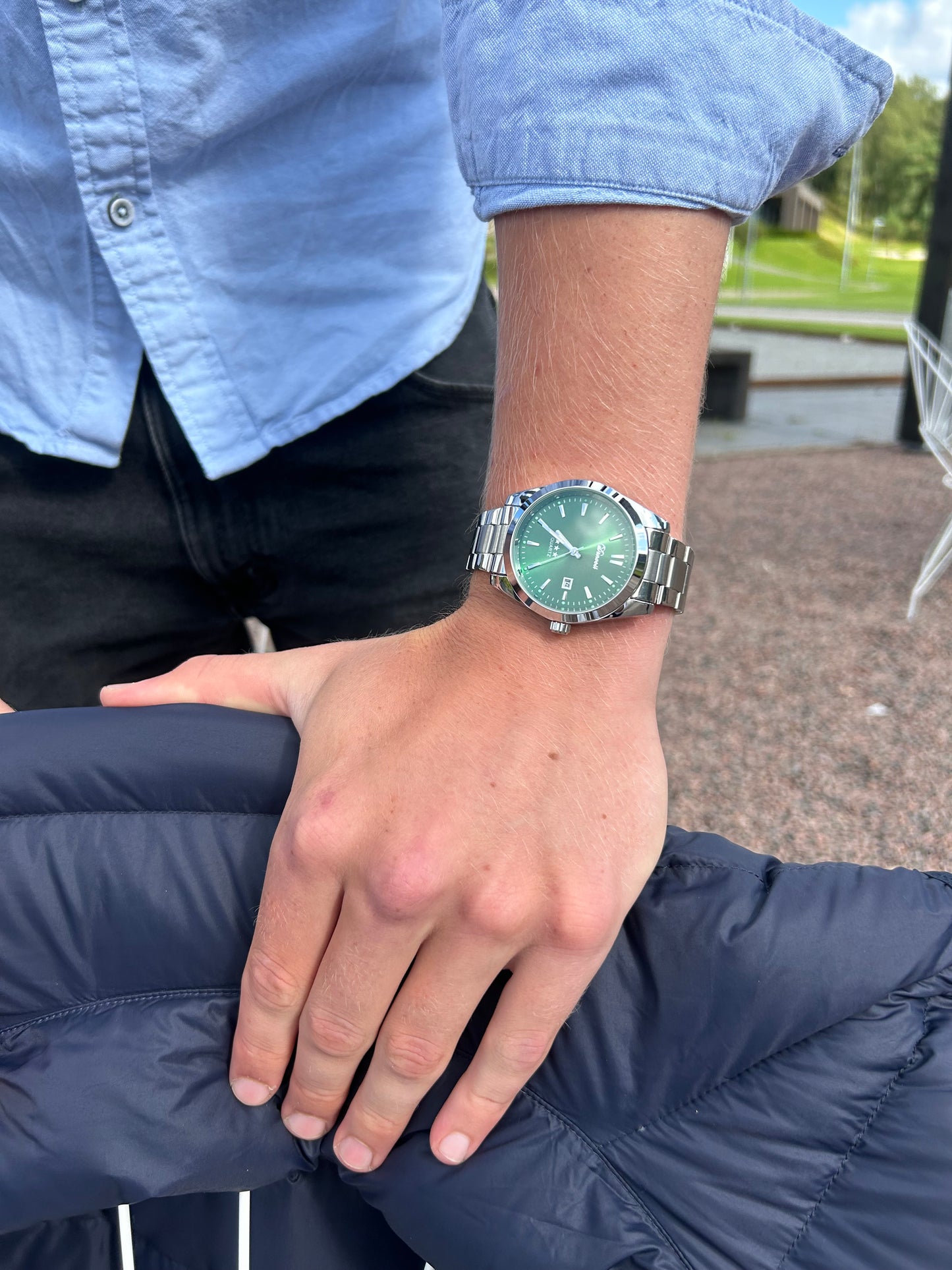 Denvosi Grön x Silver